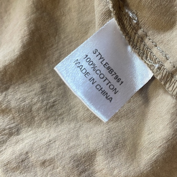 Jodifl sz small shacket khaki/black slightly oversized lightweight(snap) - Picture 9 of 9